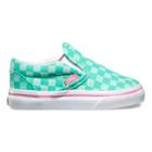 Vans Toddlers Tonal Checker Slip-on (florida Keys/wild Rose)