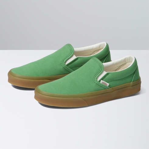 Vans Classic Slip-on (eco Theory In Our Hands Stone Green)