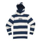 Vans Boys Tall Box Pullover Hoodie (dress Blues/natural)