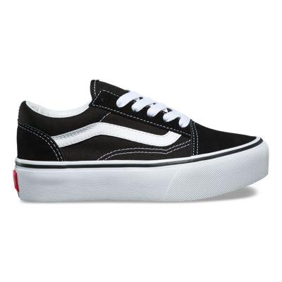 Vans Kids Old Skool Platform (black True White)