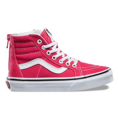 Vans Kids Sk8-hi Zip (azalea/true White)