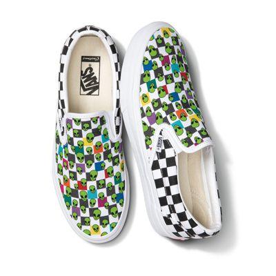 Vans Customs Aliens Checkerboard Creator Slip-on (customs)