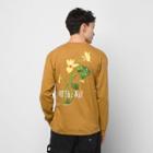 Vans Greener Grounds Long Sleeve T-shirt (bone Brown)