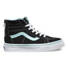 Vans Shoes Kids Pop Sk8-hi Zip (black/blue Tint)