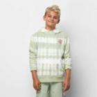 Vans Kids Peace Of Mind Tie Dye Pullover Hoodie (celadon Green/tie Dye)