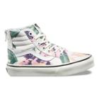 Vans Kids Vintage Floral Sk8-hi Zip (marshmallow)