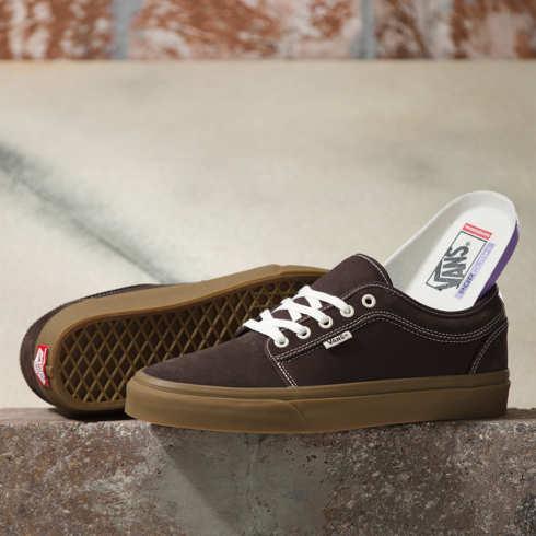 Vans Suede Gum Skate Chukka Low (chocolate)