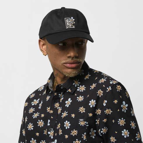 Vans Camburn Curved Bill Jockey Hat (black)