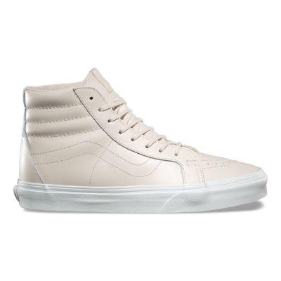 Vans Leather Ua Sk8-hi Reissue Dx (whisper Pink/gold)