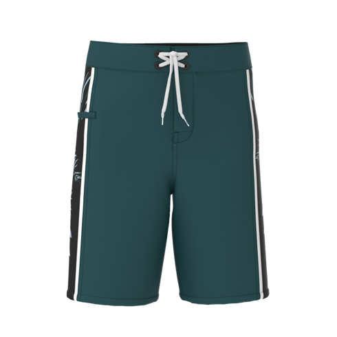Vans Kids Sidelines 16.5 Boardshort (deep Teal)