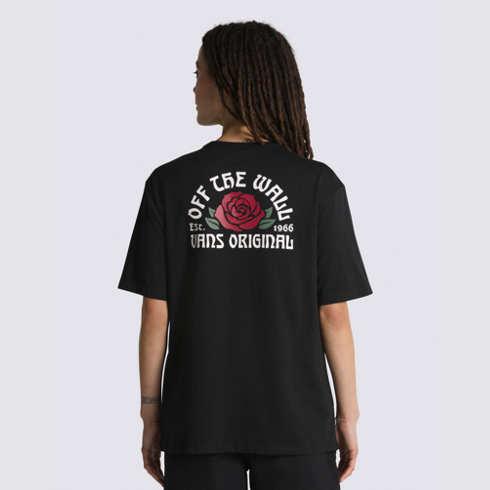 Vans Original Rose Off The Wall Tee (black)