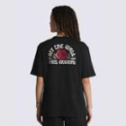 Vans Original Rose Off The Wall Tee (black)