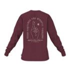 Vans Wishful Fortunes Bff Long Sleeve Tee (burgundy)