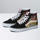 Vans Santa Flame Sk8-hi Shoe (black)