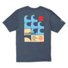 Vans Boys 2018 Vuso Poster Short Sleeve T-shirt (navy Heather)