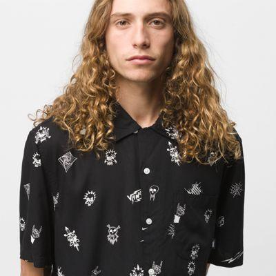 Vans Reign The Lightning Camp Buttondown Shirt (black)