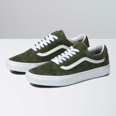 Vans Pig Suede Old Skool Shoe (grape Leaf)