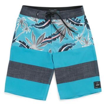 Vans Boys Era 18 Boardshort (blue Moon Pit Stop Floral)