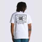 Vans Team Player Checkerboard T-shirt (white)