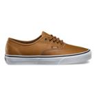 Vans Mens Shoes Skate Shoes Mens Shoes Mens Sandals Leather Authentic (brown/guate)