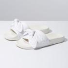 Vans Cotton Lace Slide-on (true White)