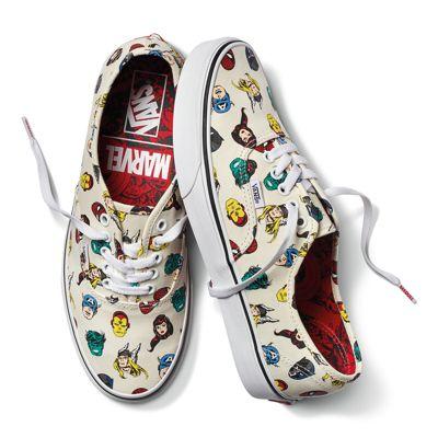 Vans X Marvel Authentic (marvel Heads Multi)