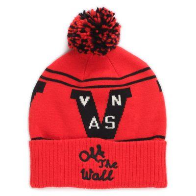 Vans Team Spirit Beanie (flame Scarlet) Womens Hats