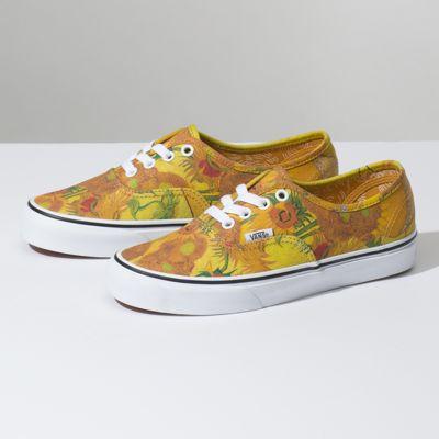 Vans X Vincent Van Gogh Authentic (sunflowers True White)