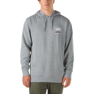 Vans Side Striped Pullover Hoodie (heather Grey)
