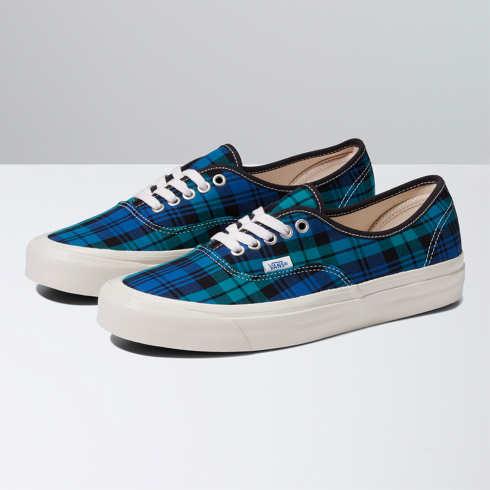 Vans Authentic 44 Dx (anaheim Factory Og Plaid Black/blue)