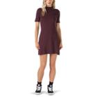 Vans Shine On Ribbed Dress (burgundy)