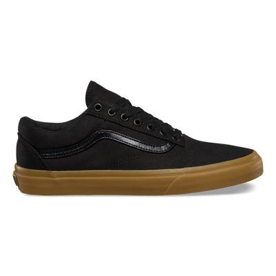 Vans Canvas Gum Old Skool (black/light Gum)