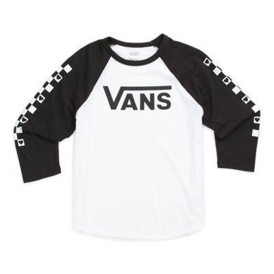 Vans Girls Sparkle Heart Tee (white/black)