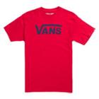 Vans Boys Vans Classic T-shirt (cardinal/navy) T-shirts: Large