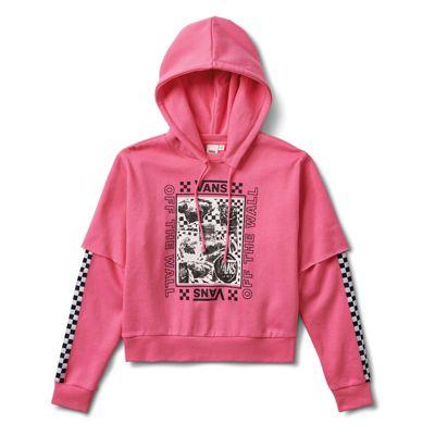 Vans Lady Vans Sting Hoodie (azalea Pink)