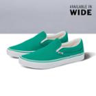 Vans Customs Ultramarine Green Slip-on Wide (customs)