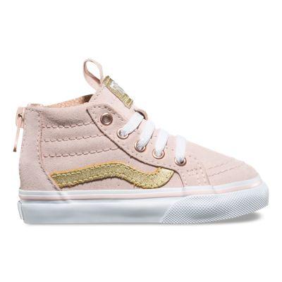 Vans Toddler Mte Sk8-hi Zip (sepia Rose/metallic)