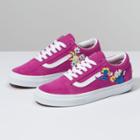 Vans Floral Chenille Old Skool (fuchsia Red/true White)