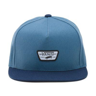 Vans Mini Full Patch Snapback Hat (copen Blue Dress Blues)