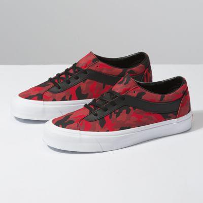 Vans No Limit Camo Bold Ni (racing Red/true White)