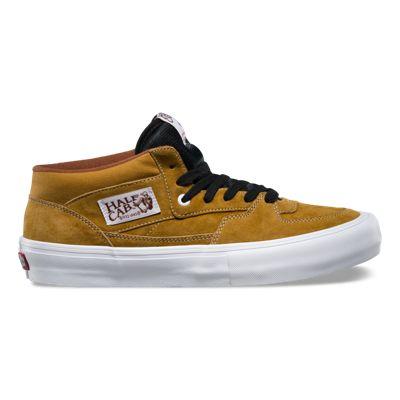 Vans Mens Shoes Skate Shoes Mens Shoes Half Cab Pro (thrush/white)