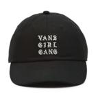 Vans Gang Girl Court Side Baseball Hat (black)