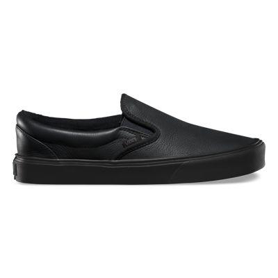 Vans Mens Shoes Skate Shoes Mens Shoes Mens Sandals Slip-on Lite (leather Black/black)