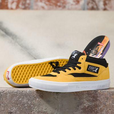 Vans X Bruce Lee Skate Half Cab (black/yellow)