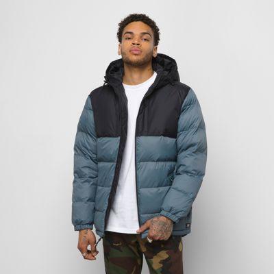 Vans Bluejay Mte-1 Jacket (black/stormy Weather)