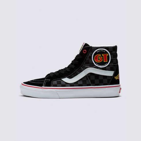 Vans X Our Legends Sk8-hi Reissue Shoe (gt/dyno Black/red)