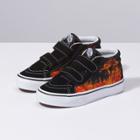Vans Kids Dragon Flame Sk8-mid Reissue V (black/true White)