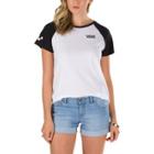 Vans Sporty Short Sleeve Raglan Tee (white-black)