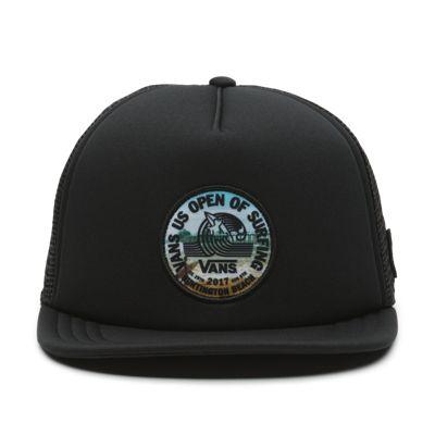 Vans 2017 Vuso Lock Up Trucker Hat (black-pier)