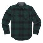 Vans Boys Monterey Flannel Shirt (vans Scarab)